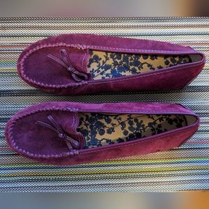 Lands End Leather Loafers, Size 9.5